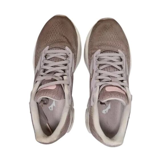 Mizuno Shoes Womens 7 Sneakers Running Wave Rider 23 Athletic Trainers Comfort - Picture 14 of 15